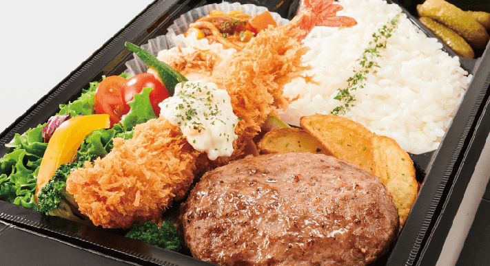 ぷりぷり大海老フライ!